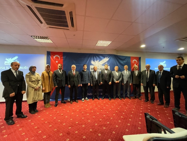 Millet Partisi Bursa Adaylarını tanıttı!