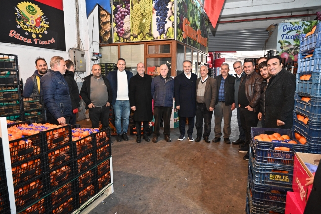Başkan Aktaş'tan hal esnafına müjde