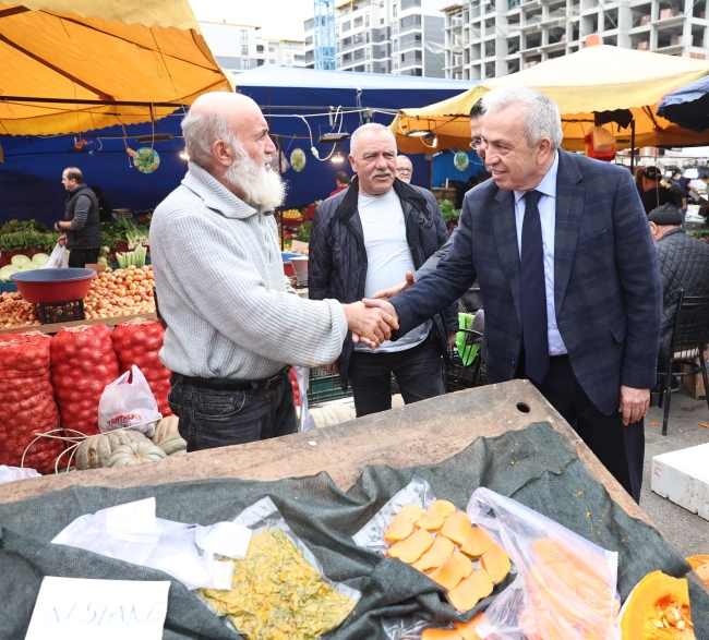 Özdemir: Ataevler pazaryeri hızla tamamlanacak