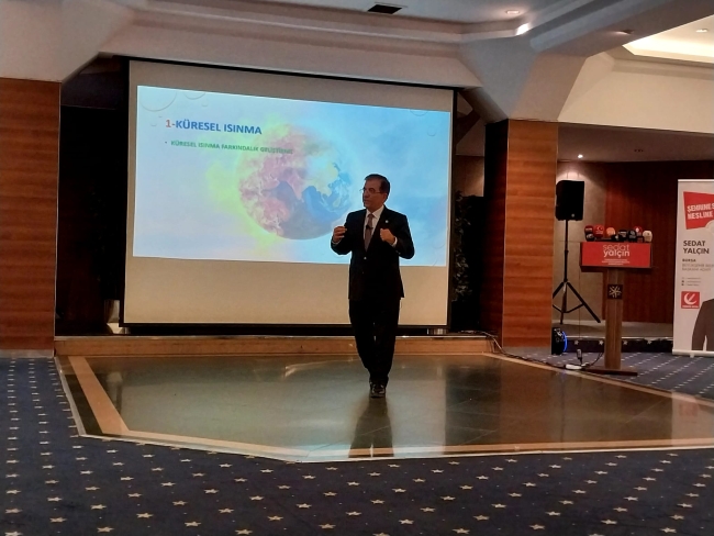 Sedat Yalçın'dan 'Sürdürülebilir Çevre ve Enerji Politikaları' konulu 4. toplantı