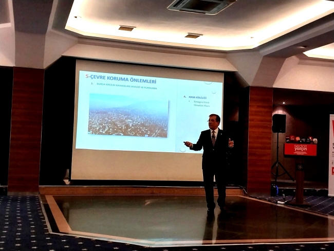 Sedat Yalçın'dan 'Sürdürülebilir Çevre ve Enerji Politikaları' konulu 4. toplantı