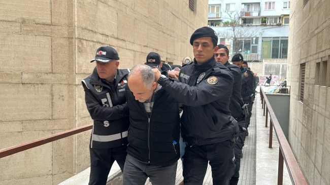 Bursa'da "Kafes-46" şüphelileri adliyeye sevk edildi