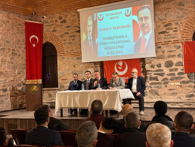Afatlı BBP adayları ile bir araya geldi