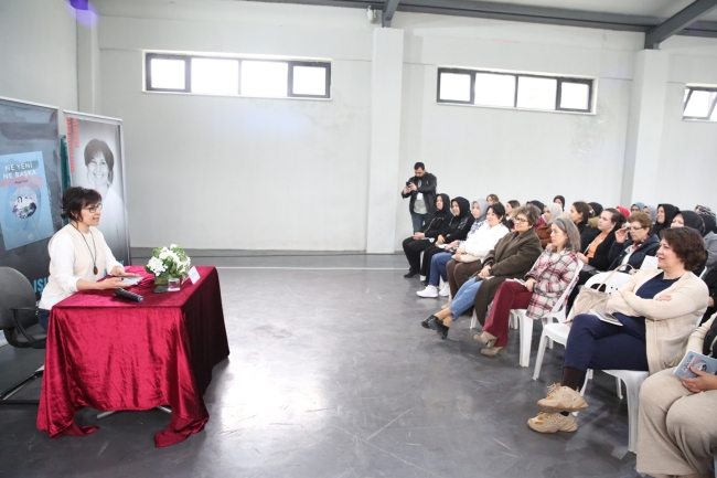 Nilüferli kadınlar bu kez Ayşen Işık’ı ağırladı