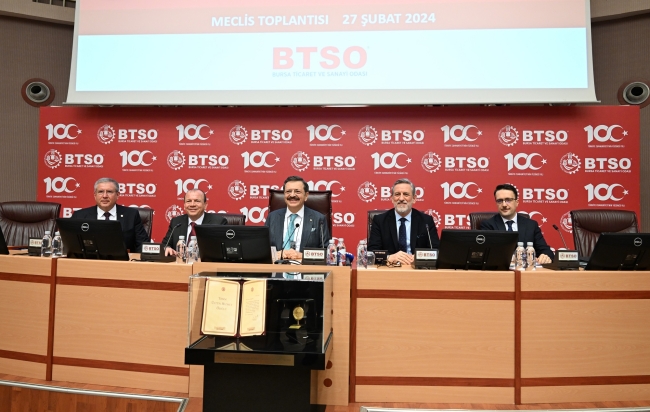 TOBB Başkanı Hisarcıklıoğlu BTSO Meclisinin Konuğu Oldu