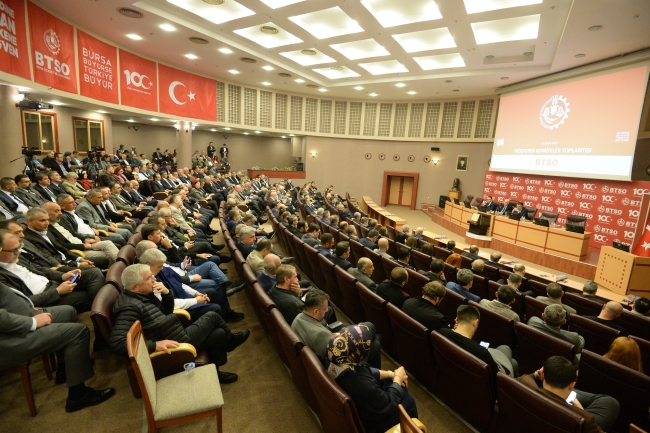 TOBB Başkanı Hisarcıklıoğlu BTSO Meclisinin Konuğu Oldu