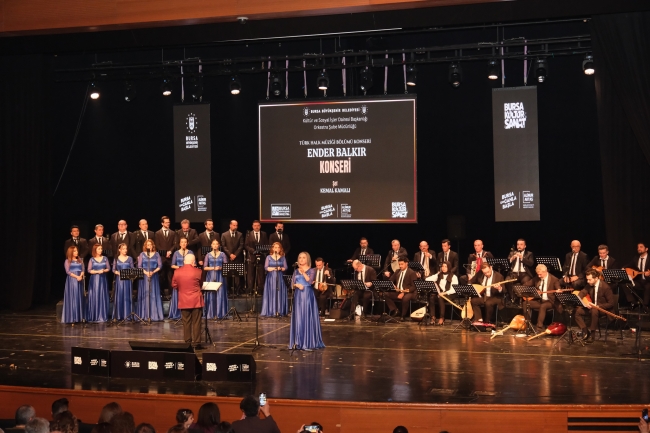 Bursa'da türküler Ender Balkır’dan