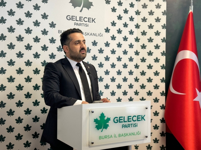 Gelecek Partisi Bursa projelerini tanıttı