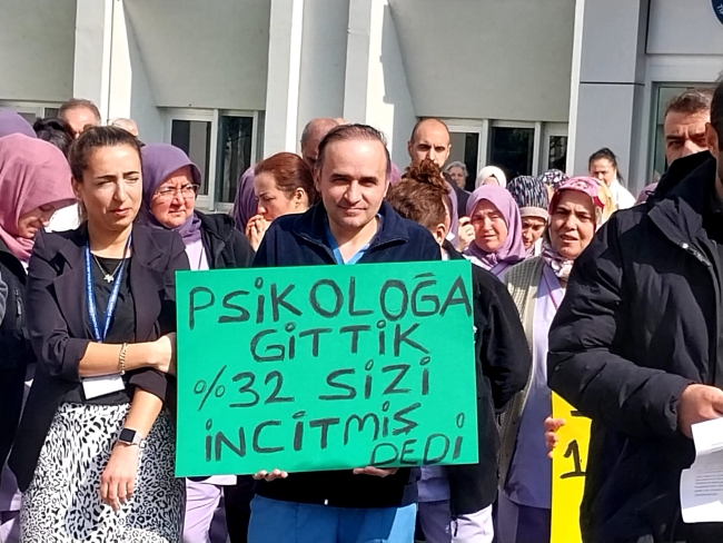 Uludağ Üniversitesi sağlık çalışanlarından zam talebi