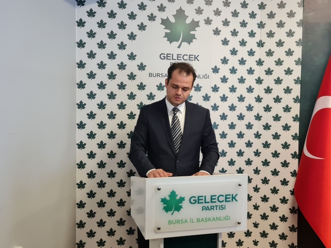 Gelecek Partisi Bursa projelerini tanıttı