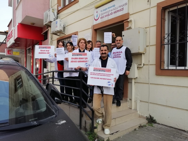 "Vergide adalet eylemlerimiz devam edecek"