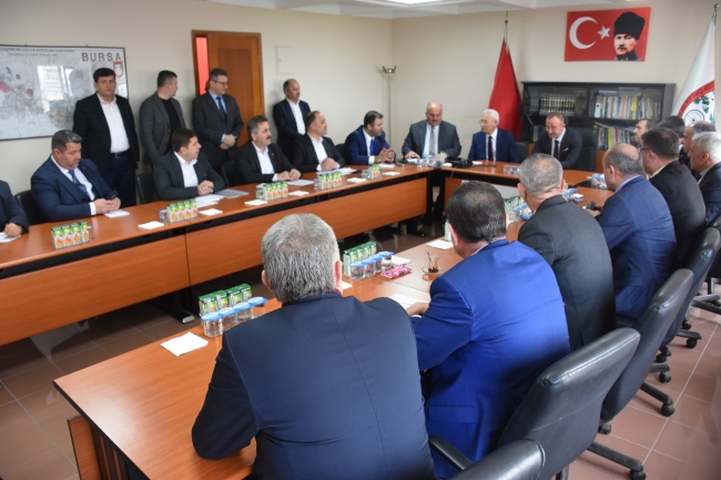 Şöförler Odası Başkanları Bursa'da toplandı