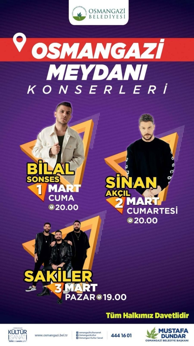 Osmangazi Meydanı'nda coşku sürüyor