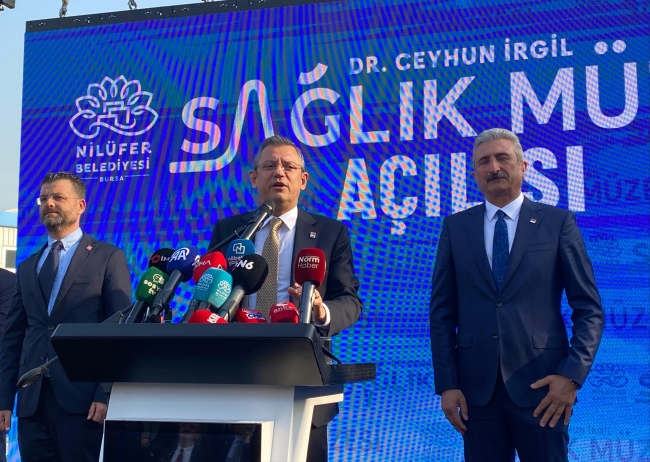 Bursa'da Dr. Ceyhun İrgil Sağlık Müzesi Özgür Özel'in katılımıyla açıldı