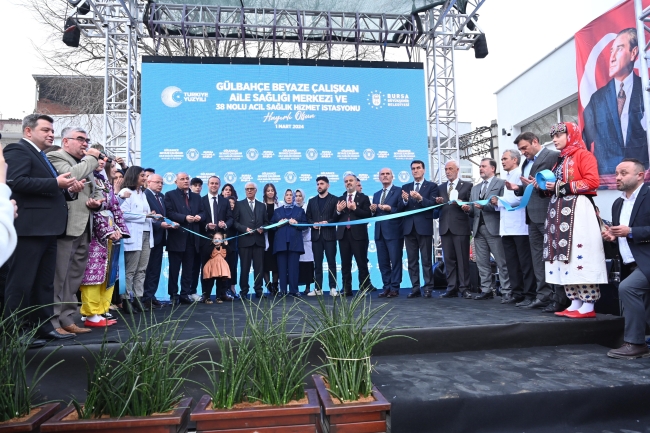 Bursa'da sağlık yatırımlarına yeni halka