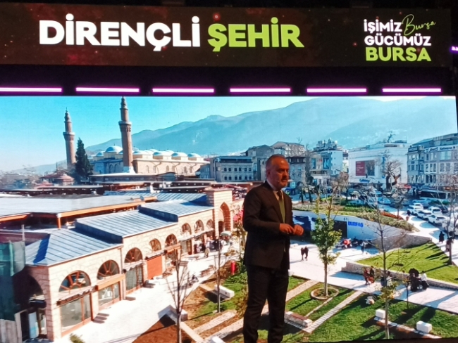 Bursa Büyükşehir Belediye Başkanı Alinur Aktaş mega projelerini anlattı