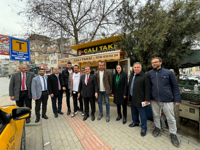 Belediye Başkan Adayı Yalçın'ın durağı Nilüfer'di