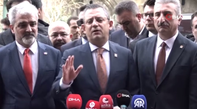 CHP Genel Başkanı Özel'den Bozbey açıklaması