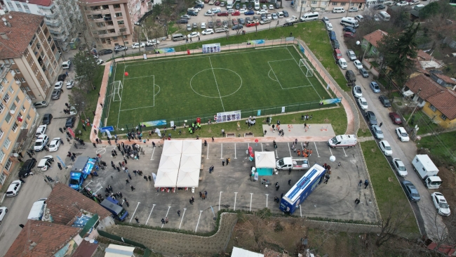 Nafiz Caşka Futbol Sahası açıldı