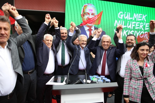 CHP Nilüfer B. B. adayı Şadi Özdemir'in seçim ofisi açıldı!