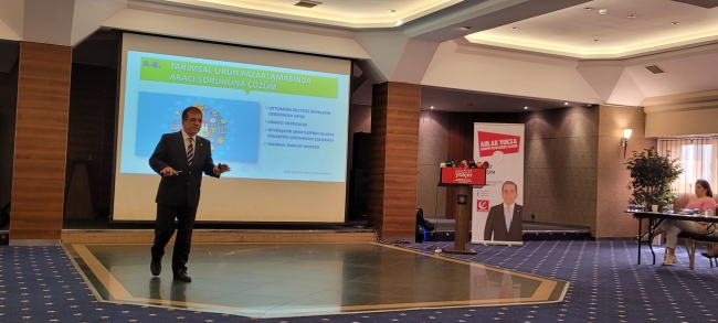 Sedat Yalçın 'Kalkınma, Tarım ve Gıda' projelerini anlattı