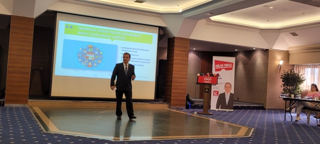 Sedat Yalçın 'Kalkınma, Tarım ve Gıda' projelerini anlattı