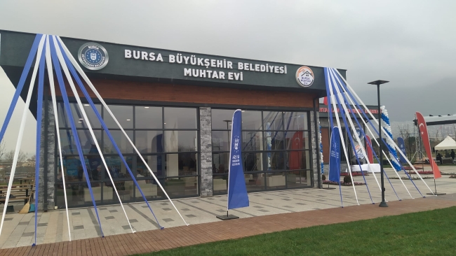 Bursa'da muhtarlara modern tesis