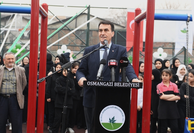 Osmangazi Belediyesi'nden bir park hizmeti daha