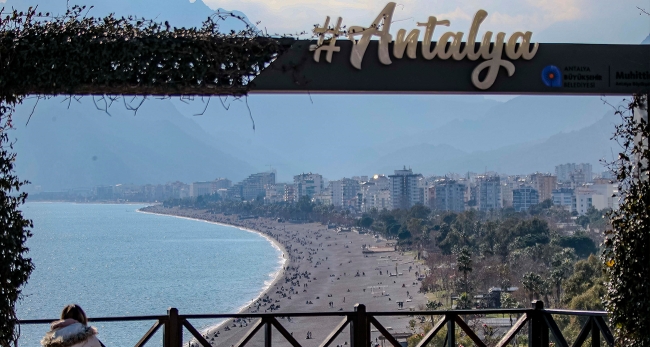 Antalya'ya turist akını