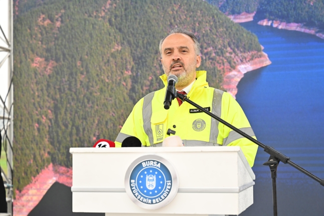Bursa Çınarcık Barajı'nın imalatı başlatıldı