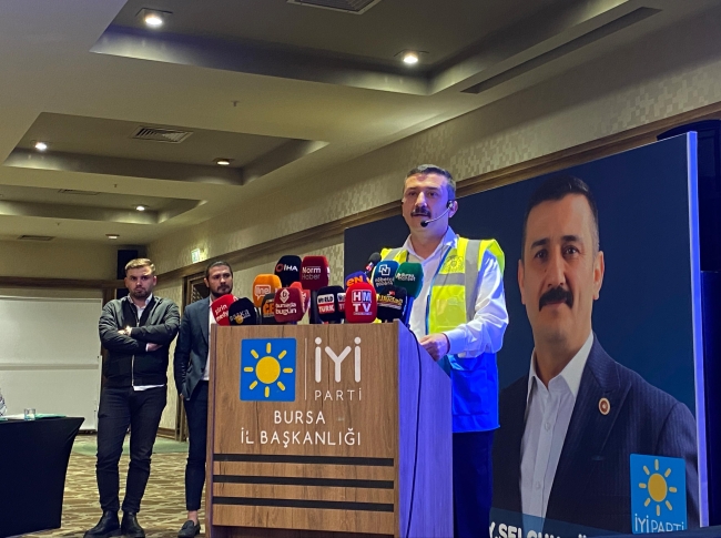 İYİ Parti'nin Bursa Büyükşehir adayı Selçuk Türkoğlu projelerini anlattı
