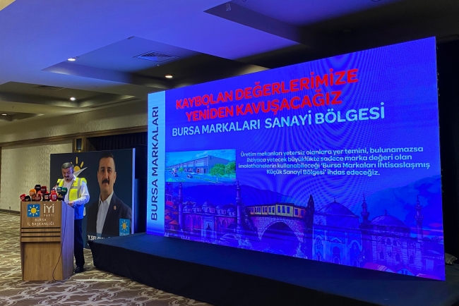 İYİ Parti'nin Bursa Büyükşehir adayı Selçuk Türkoğlu projelerini anlattı