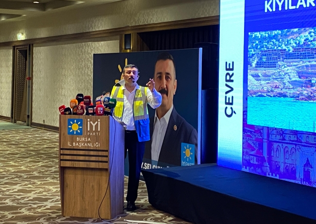 İYİ Parti'nin Bursa Büyükşehir adayı Selçuk Türkoğlu projelerini anlattı