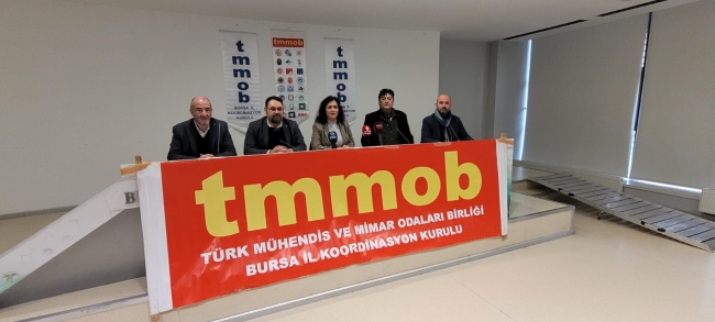 TMMOB Bursa seçim bildirgesini açıkladı