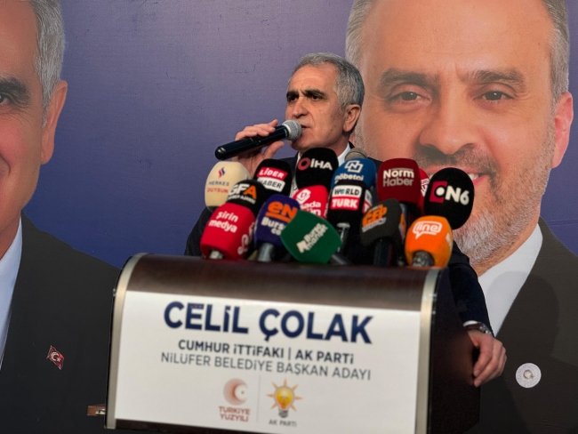 AK Parti Nilüfer Belediye Başkan Adayı Celil Çolak projelerini anlattı!