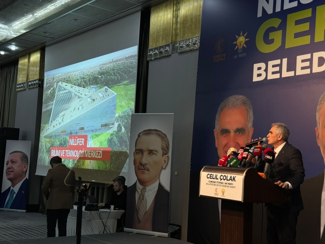 AK Parti Nilüfer Belediye Başkan Adayı Celil Çolak projelerini anlattı!