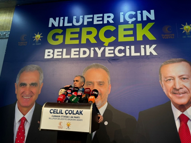 AK Parti Nilüfer Belediye Başkan Adayı Celil Çolak projelerini anlattı!
