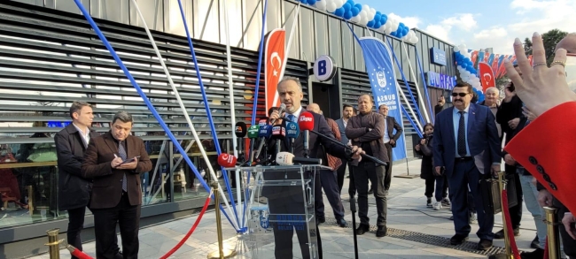 Kent Meydanı BURFAŞ kafe açıldı