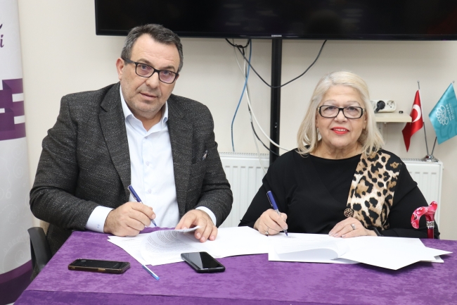 NOSAB ve Mor Salkım kadına şiddete "dur!" diyecek