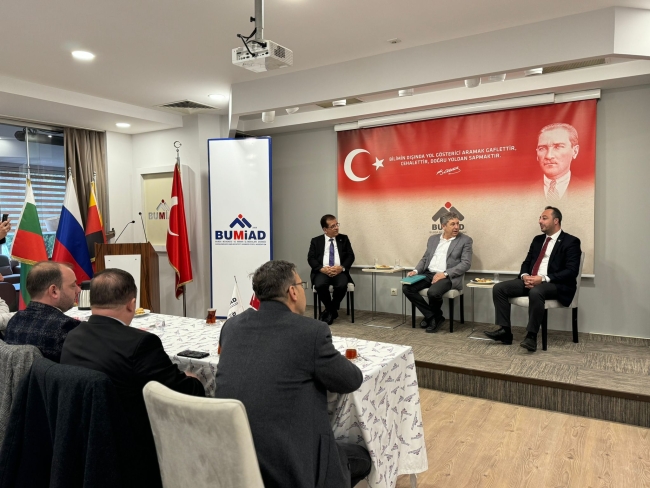 Sedat Yalçın BUMİAD'ı ziyaret etti