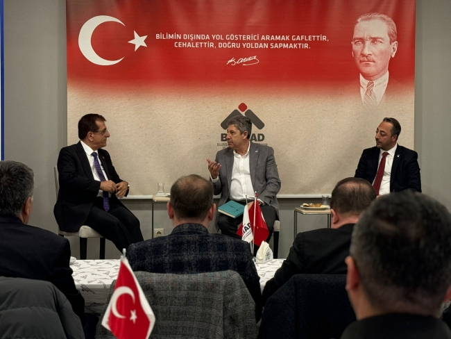 Sedat Yalçın BUMİAD'ı ziyaret etti
