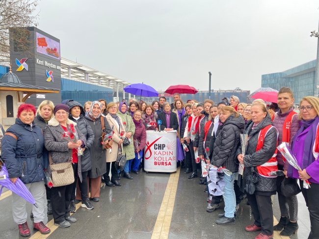CHP'li kadınlardan Dünya Emekçi Kadınlar Günü açıklaması