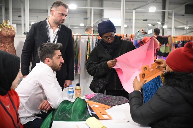 Bursa Textile Show Fuarı 40'a yakın ülkeden iş profesyonelini ağırladı