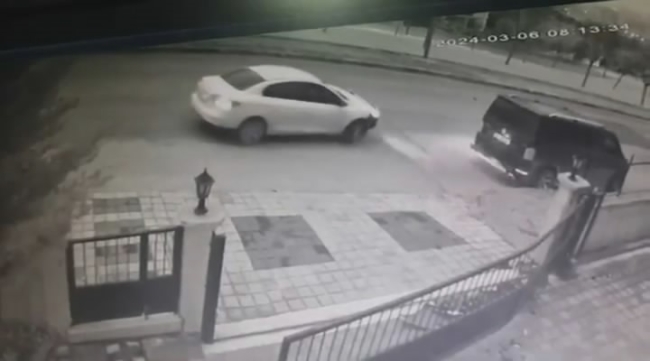 Gaza basmaya devam etti sitenin girişine çarptı