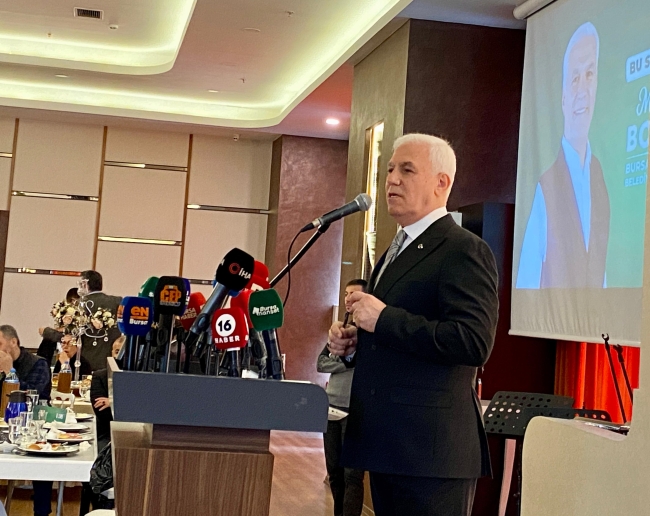 CHP Bursa Büyükşehir Belediyesi Başkan Adayı Mustafa Bozbey basın mensuplarıyla buluştu