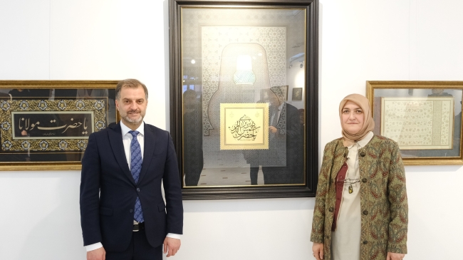 Mevlana aşkı ‘Vuslat’ sergisine yansıdı