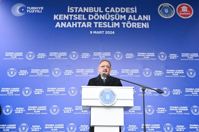 Büyük dönüşümde ilk anahtar teslimi gerçekleşti