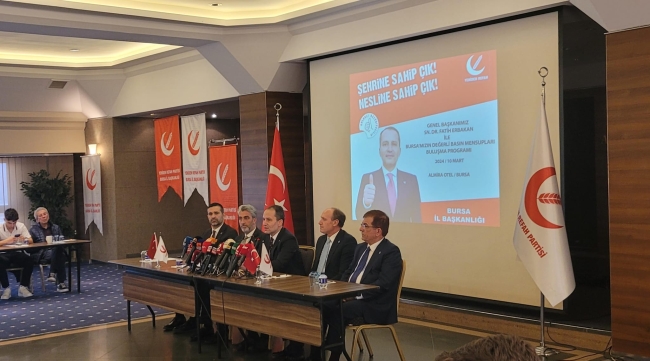 YRP Genel Başkanı Fatih Erbakan: Muazzam bir ilgiyle karşı karşıyayız