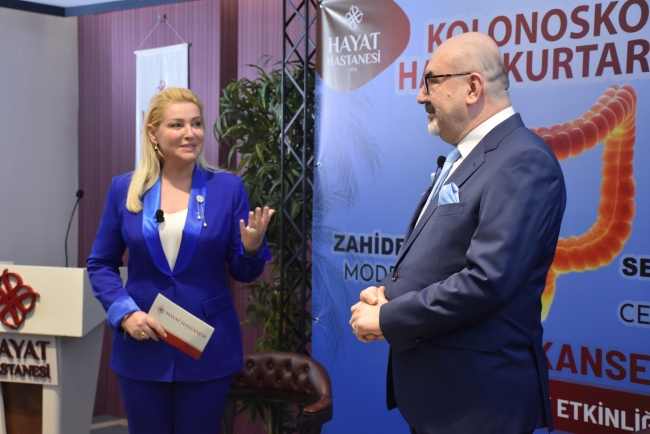 Zahide Yetiş ve Opr. Dr. Servet Yetgin'den kolon kanseri uyarısı