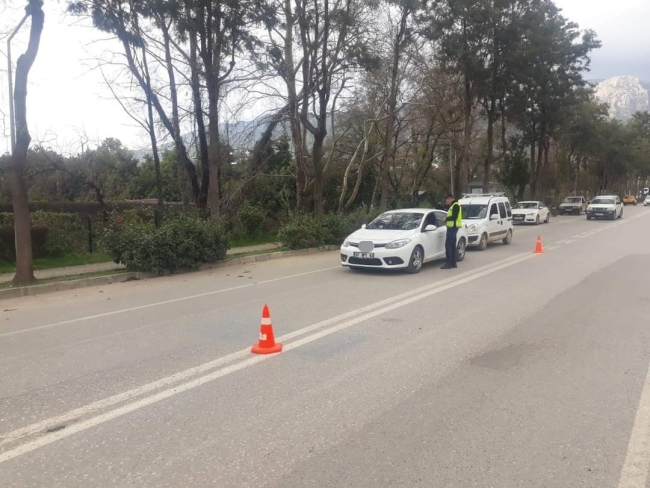 Trafikte kuralları ihlal edenlere ceza yağdı